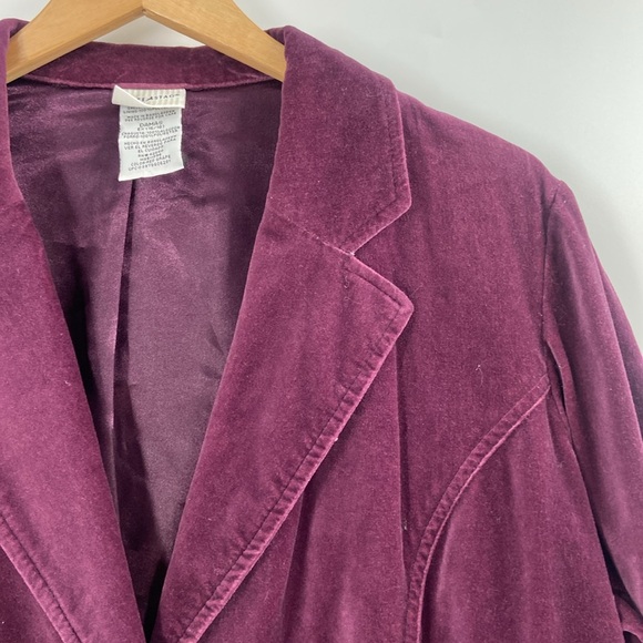 White Stag plum Valour  blazer jacket button front two pockets extra large - Picture 4 of 13